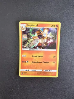 Carte Pokemon HOLO Reptincel 19/147 SL3 Soleil & Lune Promo Ombres Ardentes FR - Image 1