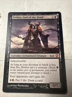 Erebos, God of the Dead - Mythic - Theros - MTG LP - Image 1