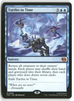 Turtles in Time 0055 TMT Mythic MTG NM - Image 1
