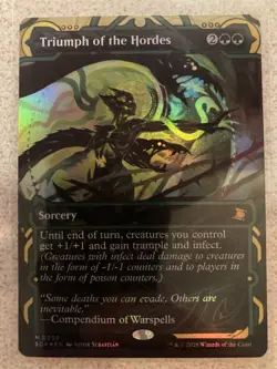 Triumph of the Hordes, Foil, Secrets of Strixhaven, Mtg, NM - Image 1