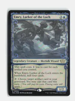 Emry, Lurker of the Loch 9 Foil March of the Machine: Multiverse Legends MTG NM - Image 1