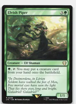 Elvish Piper *Regular* LTC 239 NM - Image 1
