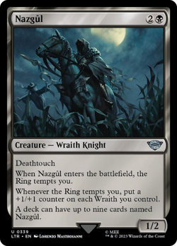 Nazgul (339) [The Lord of the Rings: Tales of Middle-Earth] Magic MTG - Image 1