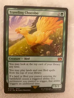 Traveling Chocobo Final Fantasy Regular - Image 1