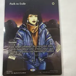 mtg borderless Path to Exile, PZA, TMNT eternal, unplayed - Image 1