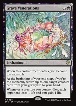 Grave Venerations ECC NM MTG - Image 1