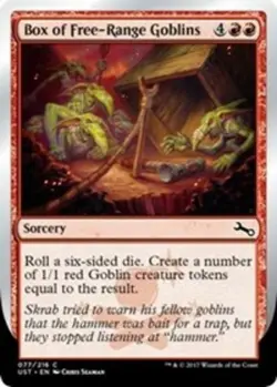 Box of Free-Range Goblins x4 - Unstable - NM-Mint, English - Unstable - Image 1
