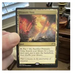 Magic: The Gathering Prismatic Vista Modern Horizons Rare Land Regular English - Image 1
