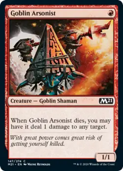 Goblin Arsonist - Foil x1 - Magic Core Set 2021 - NM-Mint, English - Magic Core - Image 1