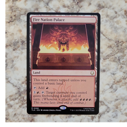 Wizards Magic: The Gathering Fire Nation Palace Avatar Land Rare Regular 0268 - Image 1