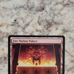 Wizards Magic: The Gathering Fire Nation Palace Avatar Land Rare Regular 0268 - Image 2