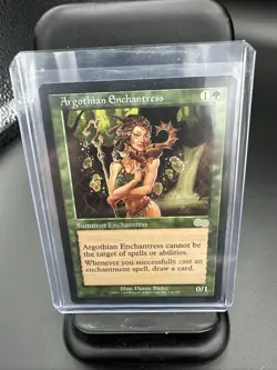 Argothian Enchantress - Urza's Saga – NearMint – MTG - Image 3