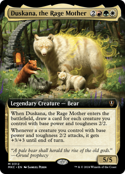 Duskana, the Rage Mother (Extended Art) [Murders at Karlov Manor Commander] - Image 1