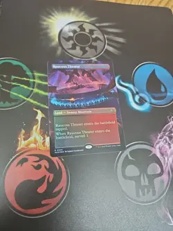 x1 Raucous Theater MKM MTG 329 FOIL BORDERLESS RARE M/NM 1x - Image 1