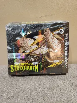 Magic: The Gathering Secrets of Strixhaven Collector Booster Box Sealed - Image 1