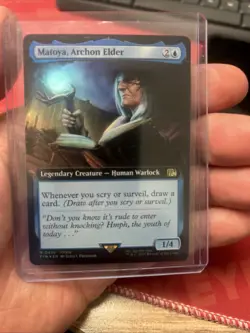 Matoya, Archon Elder (Extended Art) Final Fantasy Foil NM MTG - Image 1