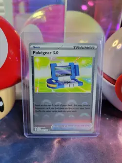 Pokegear 3.0 84/86 Pokemon TCG S&V Black Bolt Pokeball Uncommon Holo NM - Image 1