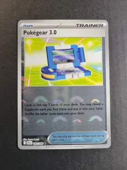 Pokegear 3.0 84/86 Pokemon TCG S&V Black Bolt Pokeball Uncommon Holo NM - Image 2