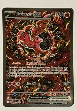 Pokemon TCG Oricorio Ex 024 Promo Holo Card UPC Promo - Image 1