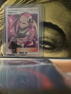 Plumeria 145/147 Ultra Rare Burning Shadows Pokemon Moderately Played - Image 1