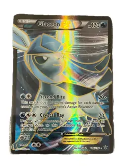 *FULL ART* Glaceon EX 116/124 XY Fates Collide Holo Ultra Rare Pokemon TCG LP - Image 1