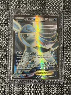 *FULL ART* Glaceon EX 116/124 XY Fates Collide Holo Ultra Rare Pokemon TCG LP - Image 2