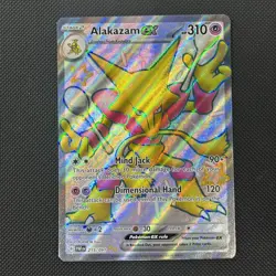 Pokemon Alakazam Ex 215/091 Paldean Fates - NM - Image 1