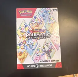 Pokemon Prismatic Evolutions Booster Bundle Box Eevee Espeon TCG English - Image 1