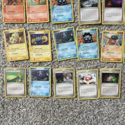 Nintendo Pokemon TCG EX 50 Card Lot Pokemon/Trainer ENG Vintage and Old Bulk - Image 5