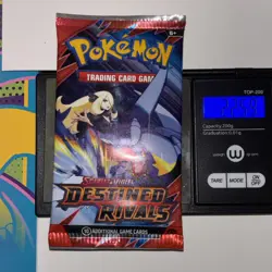 22.59/60g Heavy Pokemon TCG Destined Rivals Booster Pack (FACTORY SEALED)B - Image 2