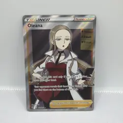 Oleana (Full Art) 191/192 Ultra Rare Holo NM Pokemon SWSH02: Rebel Clash - Image 1