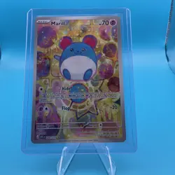 Nintendo Pokemon TCG Marill 232/217 SV 151 Illustration Rare Full Art Holo - Image 1