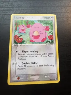 Pokemon - Chansey 20/115 2005 - Non-Holo Rare EX Unseen Forces - Image 1