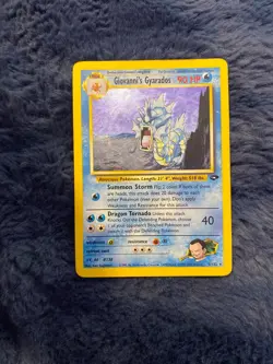 Giovanni’s gyarados Pokemon. never played with just sat In a collection sleeve - Image 1