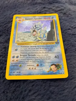 Giovanni’s gyarados Pokemon. never played with just sat In a collection sleeve - Image 2