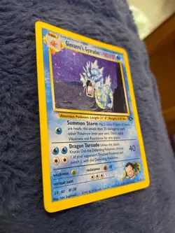 Giovanni’s gyarados Pokemon. never played with just sat In a collection sleeve - Image 3