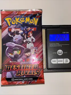 22.42/43g Pokemon TCG Destined Rivals Booster Pack (FACTORY SEALED) - Image 1