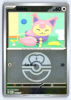 Skitty (Love Ball) 165/217 Holo Common Ascended Heroes Pokemon NM - Image 1