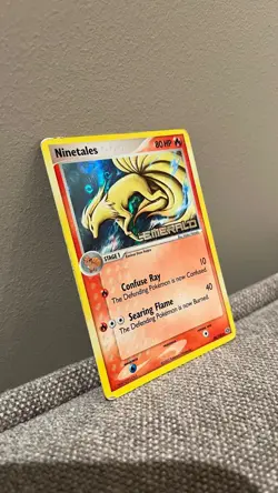 Pokemon Ninetales Reverse Holo 38/106 EX Emerald - Image 2