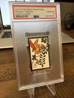 2013 Pokemon Hanafuda Pidgeot/Pidgey Kanto April PSA 10 Gem Mint - Image 2