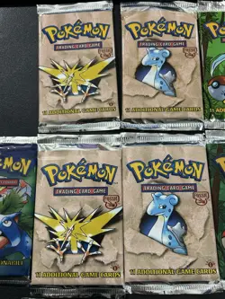 Pokemon TCG Sealed Pack Lot Of 16 1st Edition Charizard Jungle Gym Fossil Rocket - Image 2
