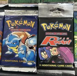 Pokemon TCG Sealed Pack Lot Of 16 1st Edition Charizard Jungle Gym Fossil Rocket - Image 5