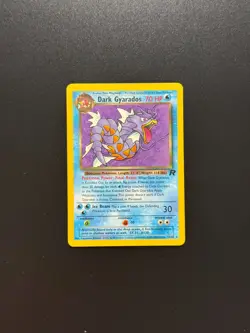 Pokemon TCG Dark Gyarados Team Rocket 25 Regular Unlimited Rare 25/82 - Image 1