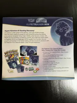 Pokemon TCG Sword & Shield Silver Tempest Elite Trainer Box English - Image 2