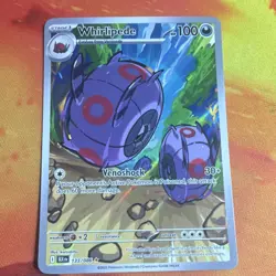 Pokemon Whirlipede Illustration Rare Holo Sv: Black Bolt 133/086 English - Image 1