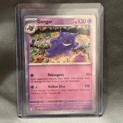 Gengar 151 Holo Rare Pokemon TCG 094/165 Scarlet & Violet - Image 1