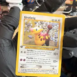 Pokemon Girafarig Neo Destiny 1st Edition 66/105 2000 60 HP Common Regular - Image 1