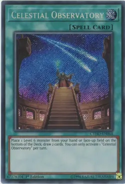 Yugioh Celestial Observatory CYHO-EN064 Secret Rare 1st Edition LP - Image 1