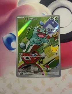 Pokemon: First Partner Illustration Coll Serie 1 Kanto Gen 1 Starters NM Spanish - Image 4