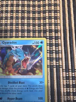 Gyarados 30/181 Holo Rare Sun & Moon Team Up Pokemon TCG NM Never Played - Image 4